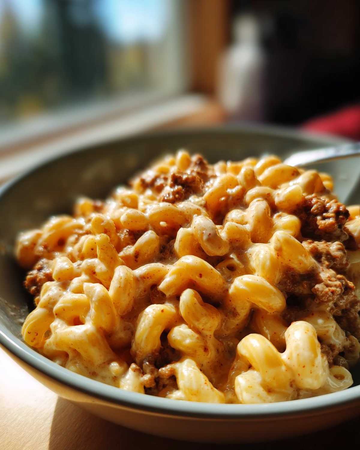 Chili Mac and Cheese - detail 1