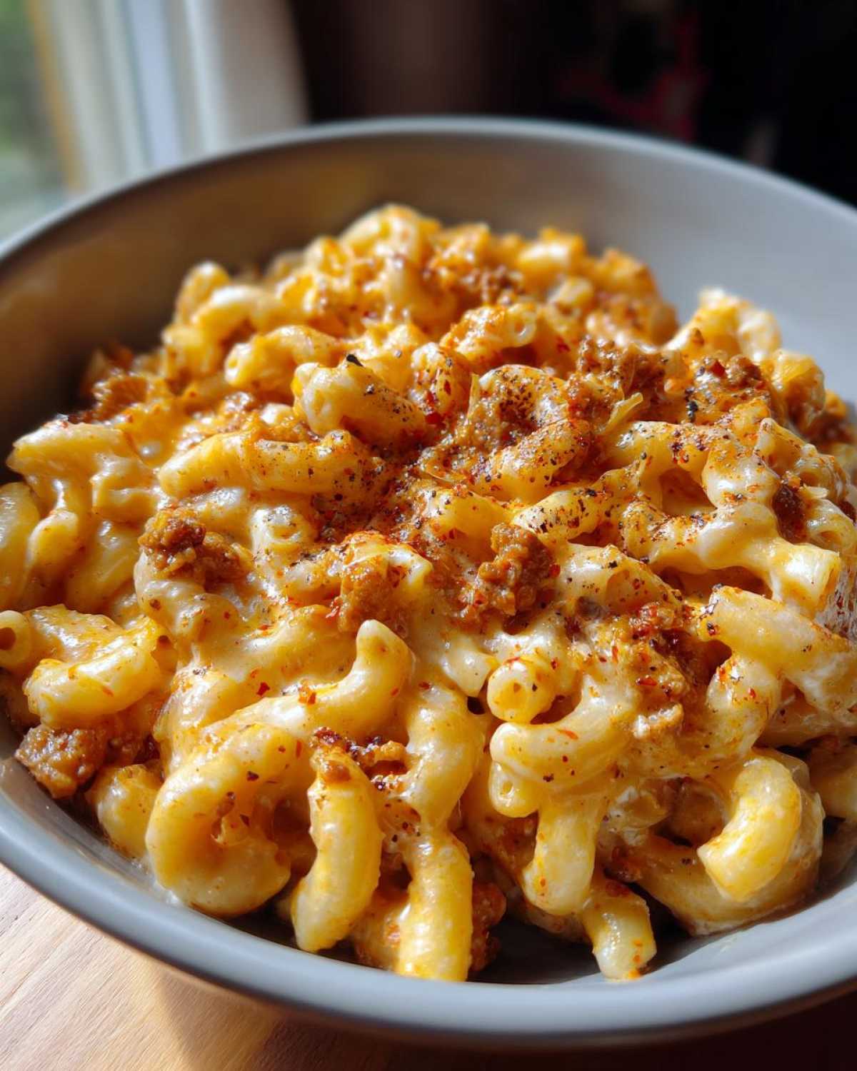 Chili Mac and Cheese - detail 2