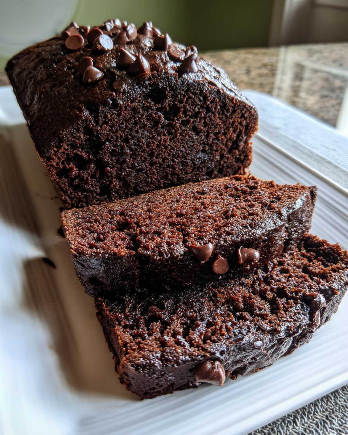 Chocolate Zucchini Bread - detail 1