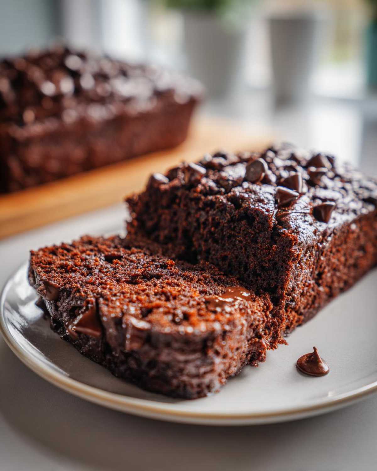 Chocolate Zucchini Bread - detail 3