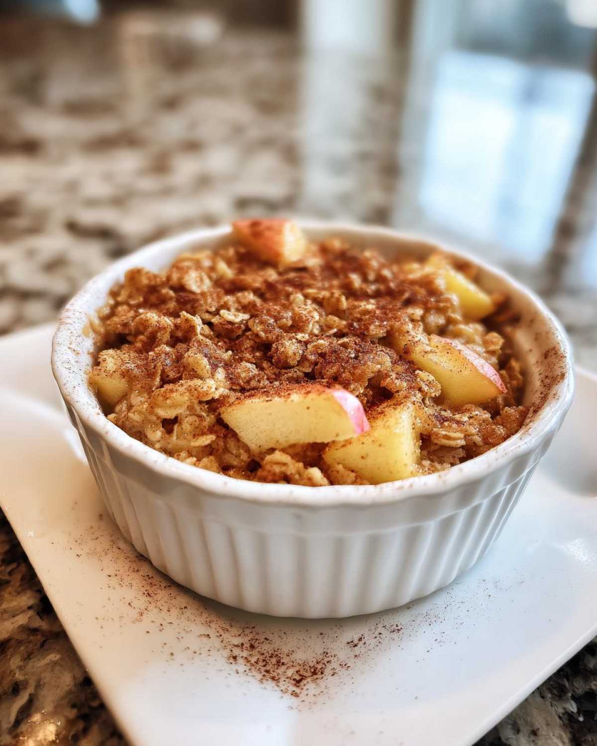 Cinnamon Apple Baked Oatmeal - detail 3