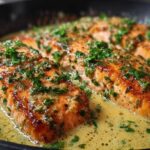 Creamy Garlic Salmon