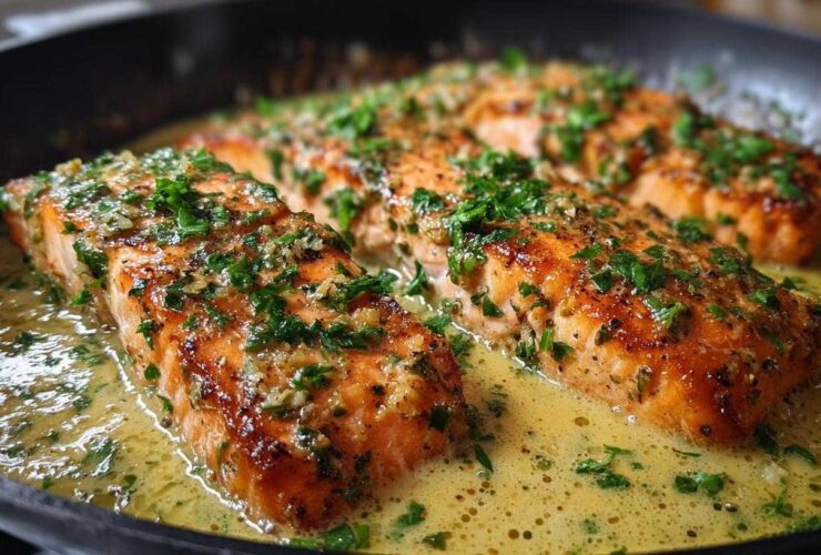 Creamy Garlic Salmon