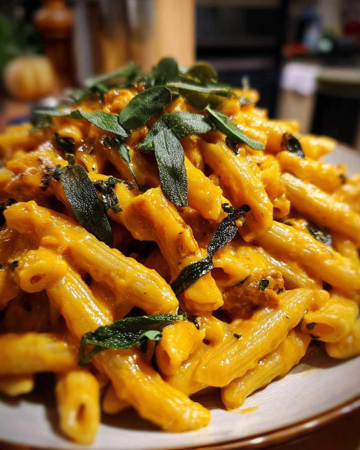 Creamy Pumpkin Sage Pasta - detail 1