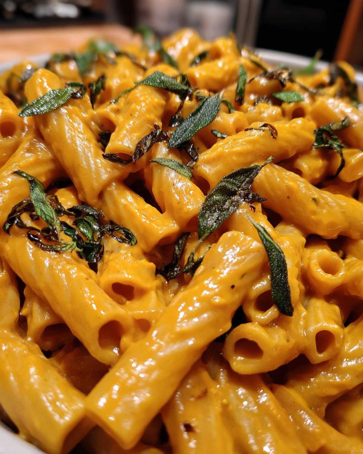 Creamy Pumpkin Sage Pasta - detail 2