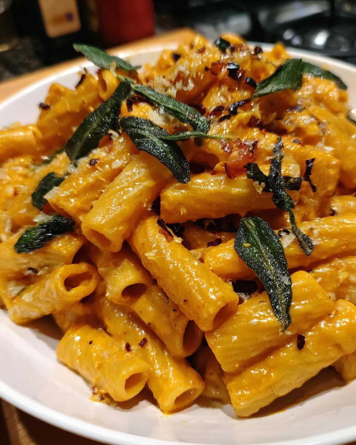 Creamy Pumpkin Sage Pasta - detail 3