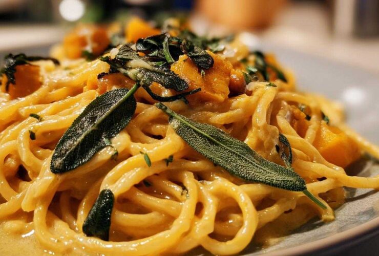 Creamy Pumpkin Sage Pasta
