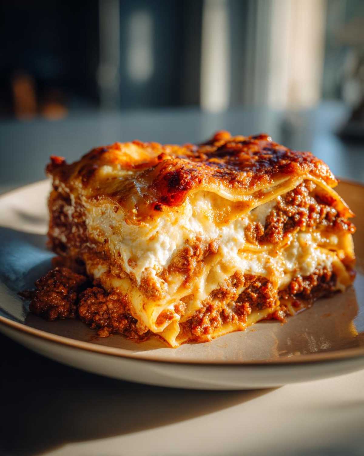 Easy Meat Lasagna - detail 1