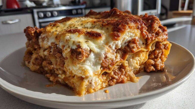 Easy Meat Lasagna