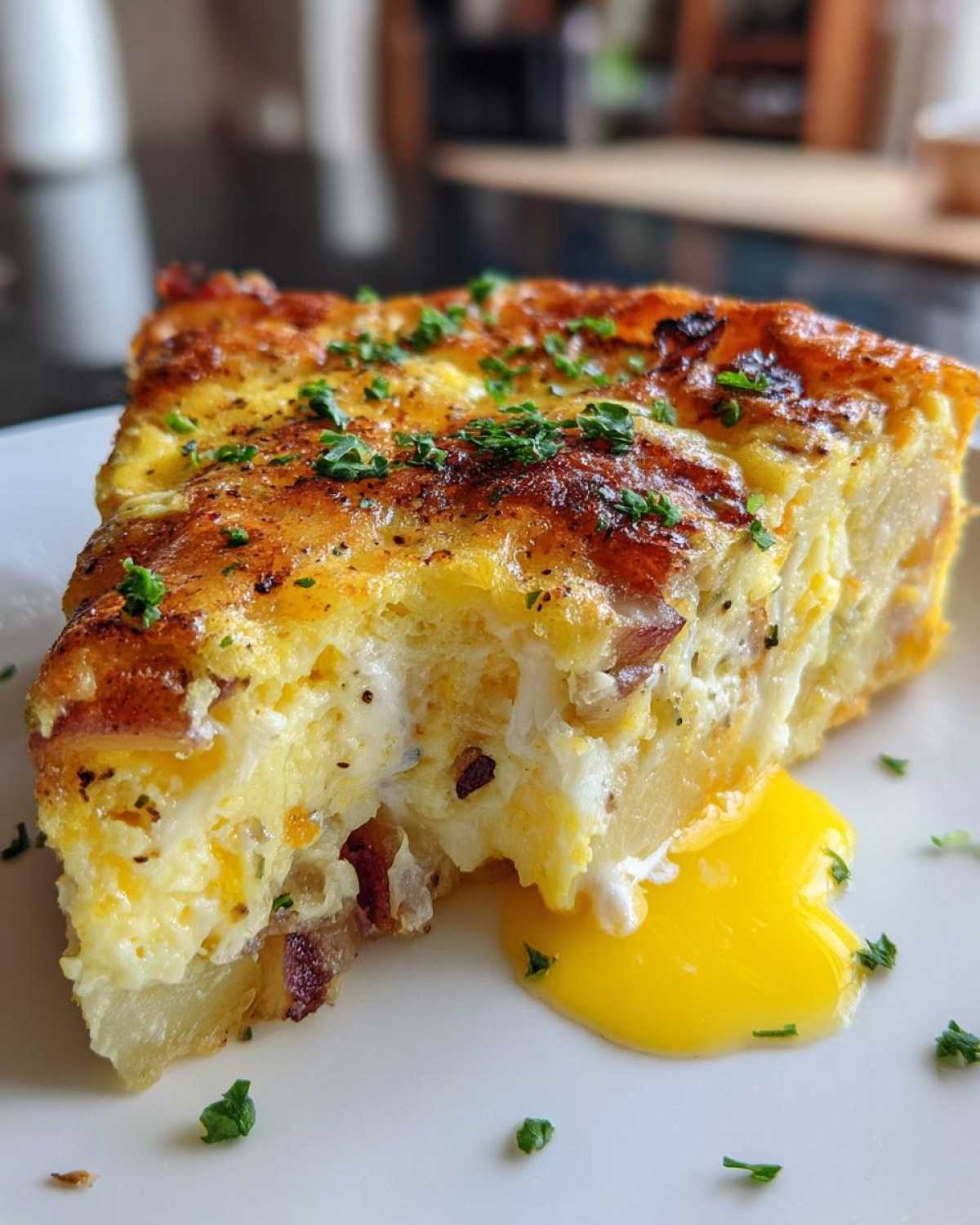 Egg and Potato Breakfast Casserole - detail 1