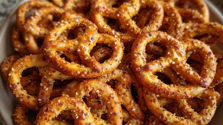 Everything Bagel Seasoned Pretzels