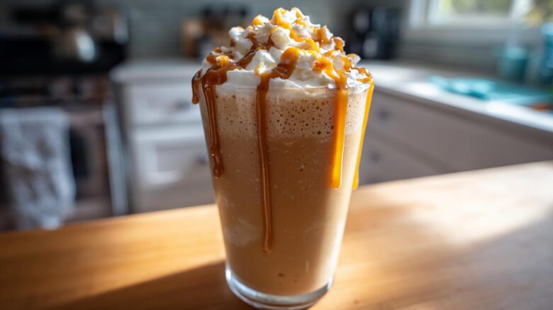 Frozen Caramel Frappuccino