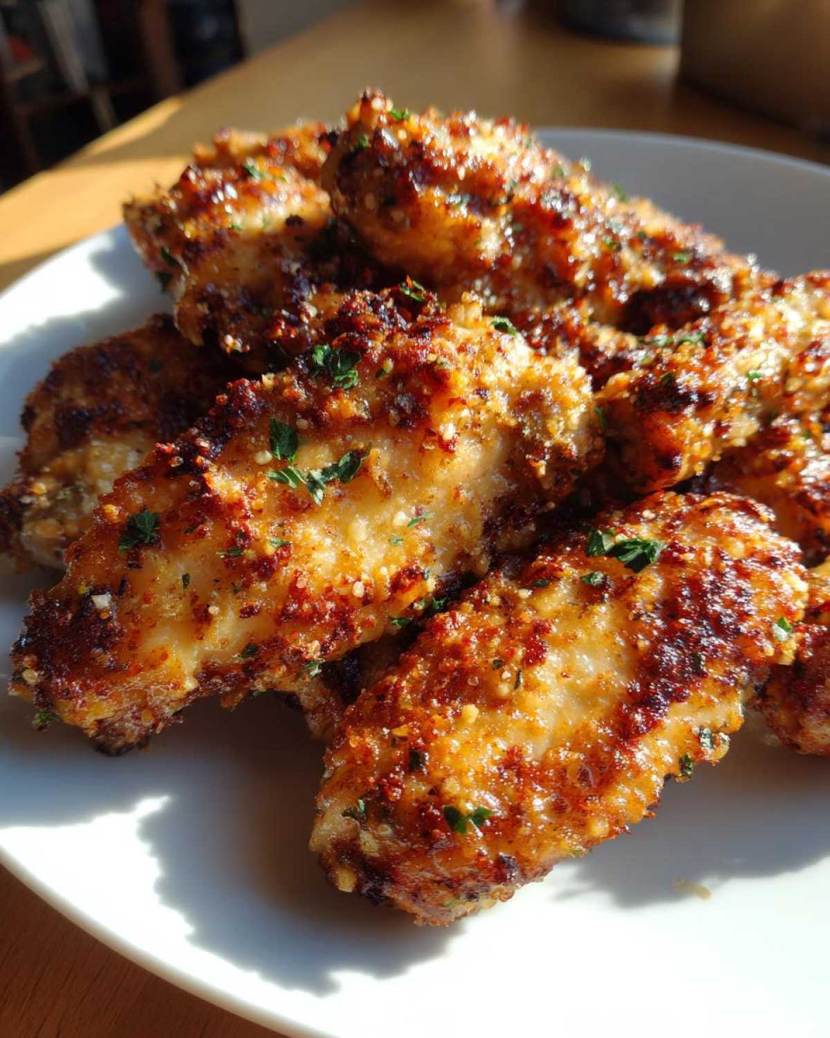 Garlic Parmesan Wings - detail 2