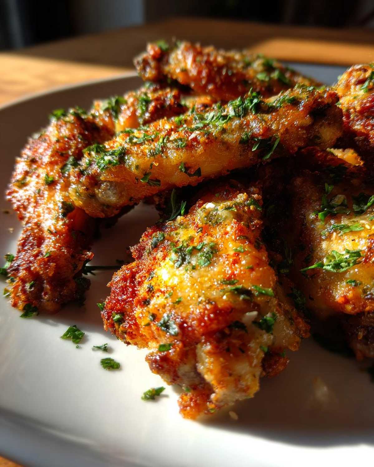 Garlic Parmesan Wings - detail 3