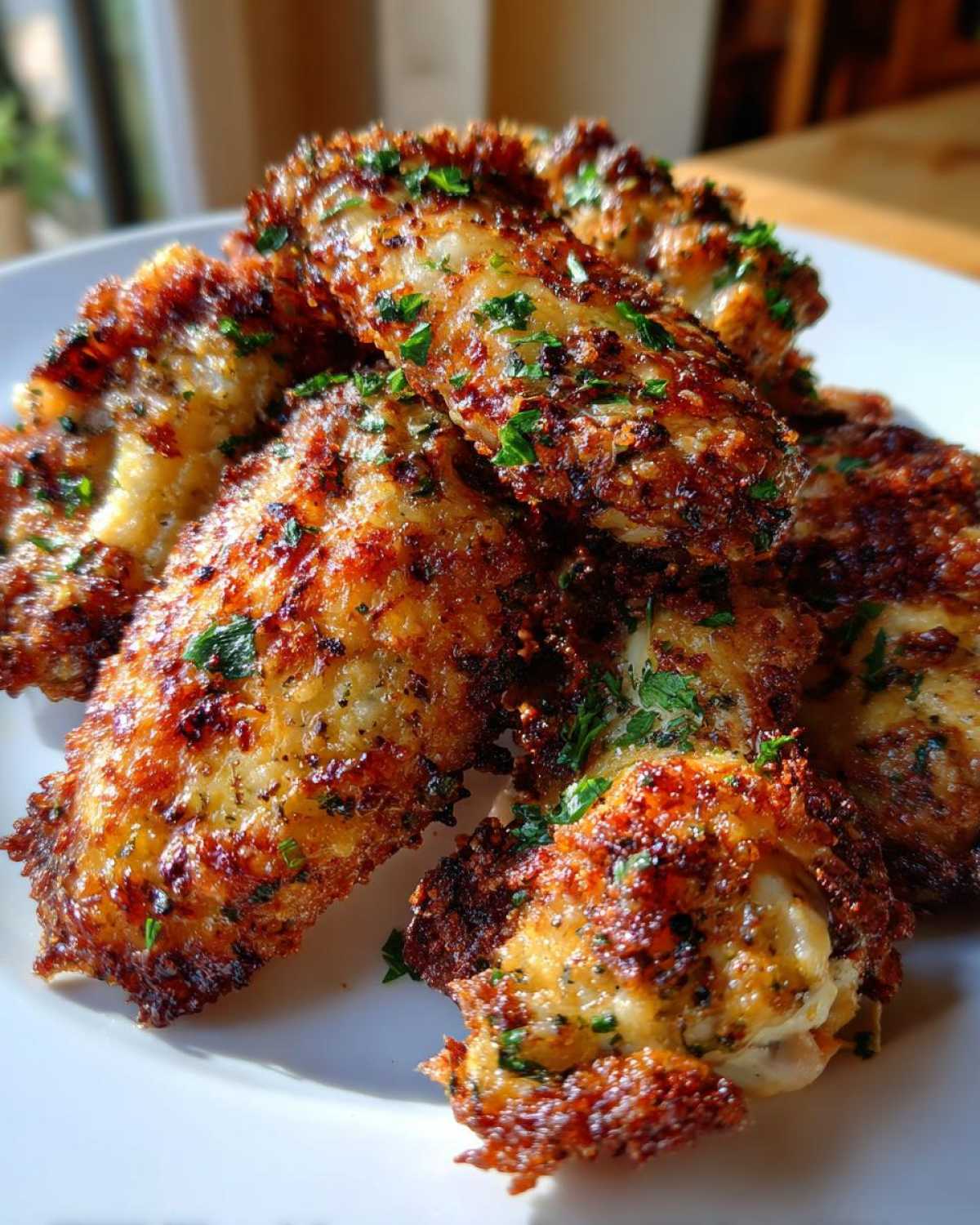 Garlic Parmesan Wings - detail 4