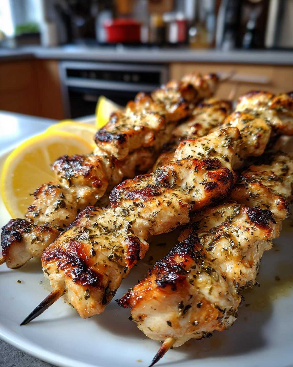 Greek Lemon Chicken Skewers - detail 4