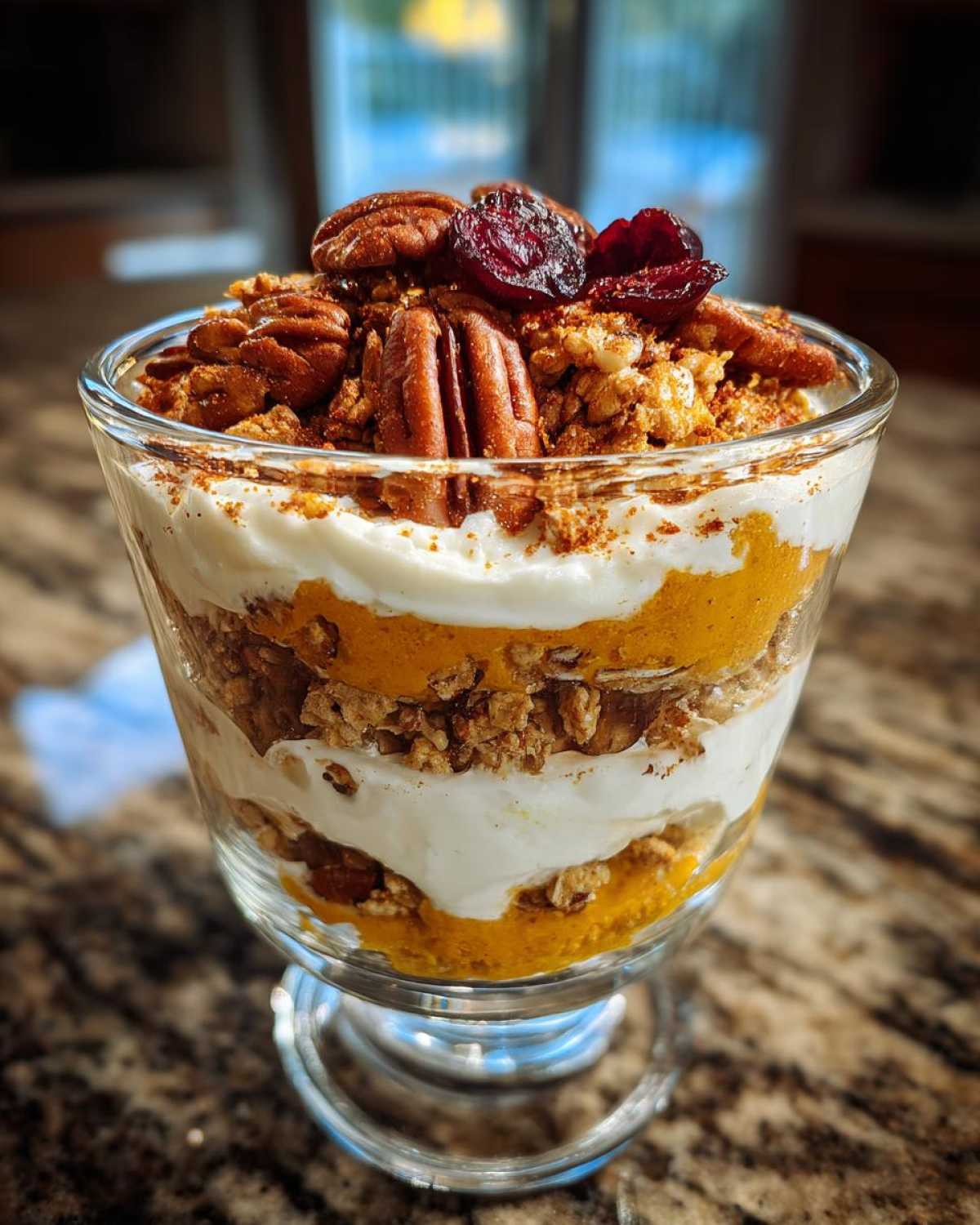 Greek Yogurt Pumpkin Parfait - detail 2