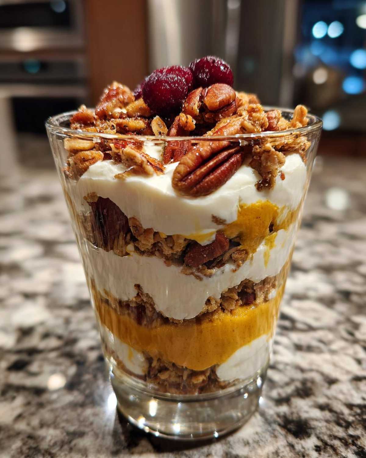 Greek Yogurt Pumpkin Parfait - detail 4