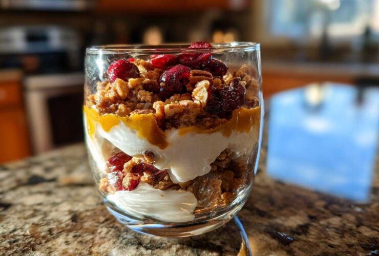 Greek Yogurt Pumpkin Parfait