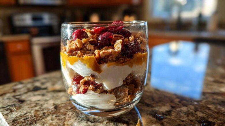 Greek Yogurt Pumpkin Parfait