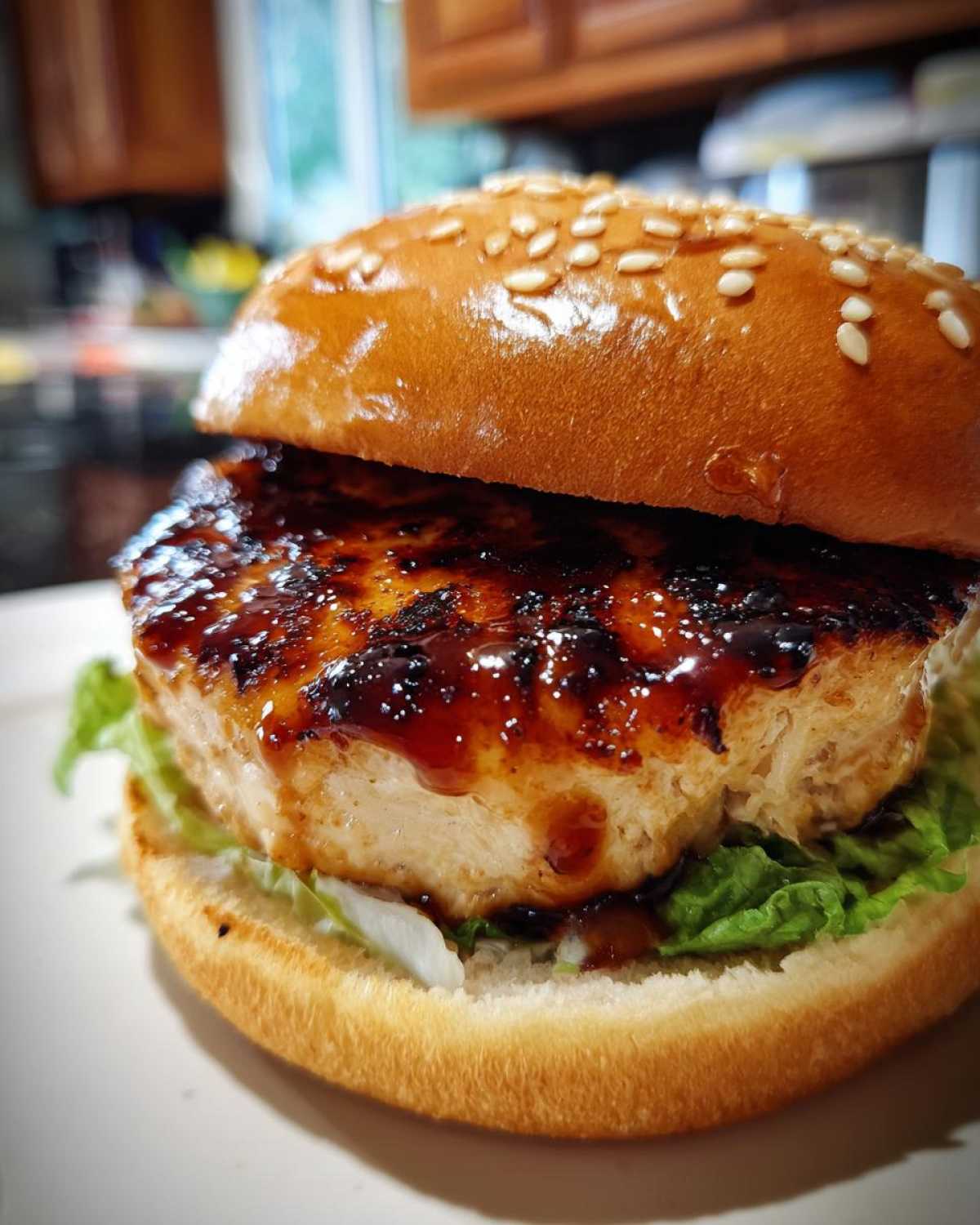 Grilled Chicken Teriyaki Burgers - detail 3