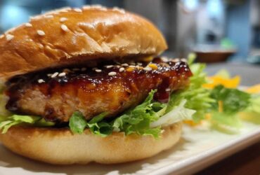 Grilled Chicken Teriyaki Burgers