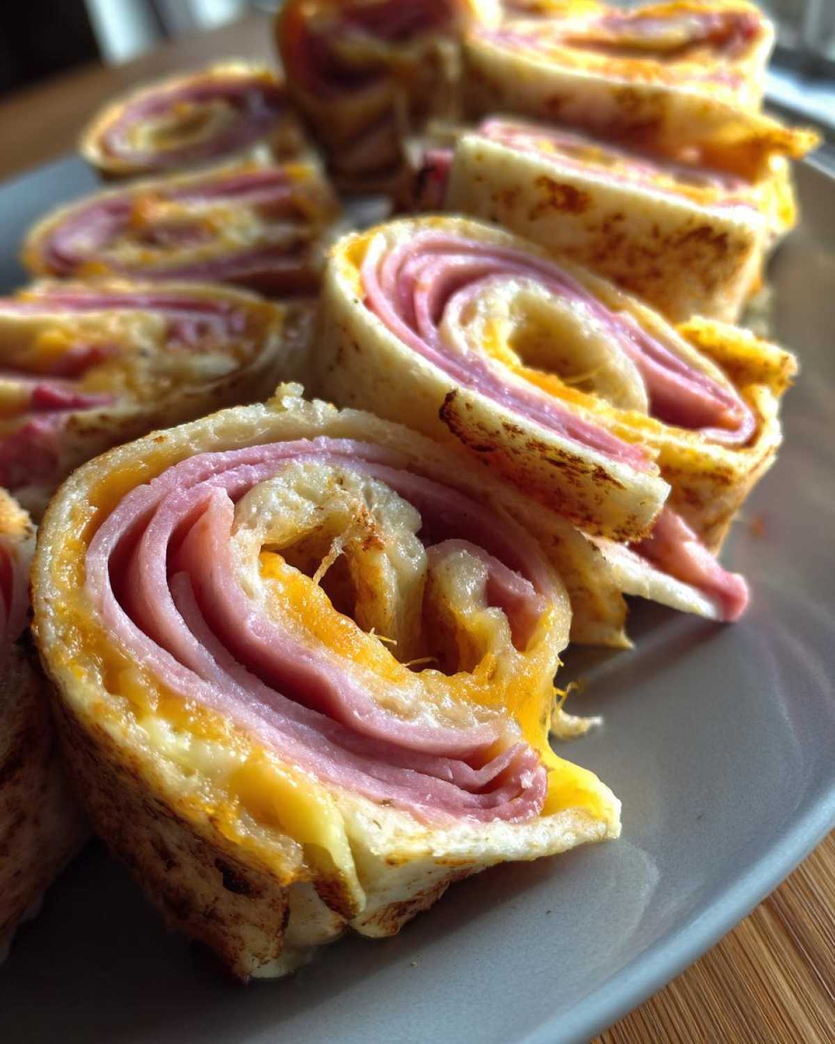 Ham and Cheese Pinwheels - detail 2