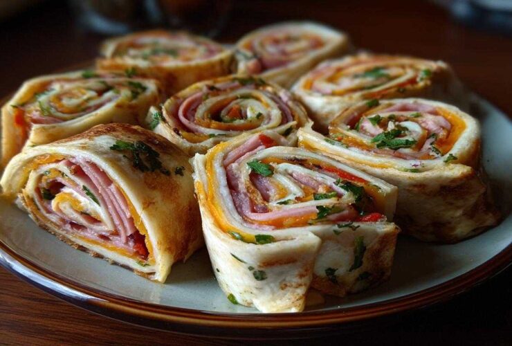 Ham and Cheese Pinwheels
