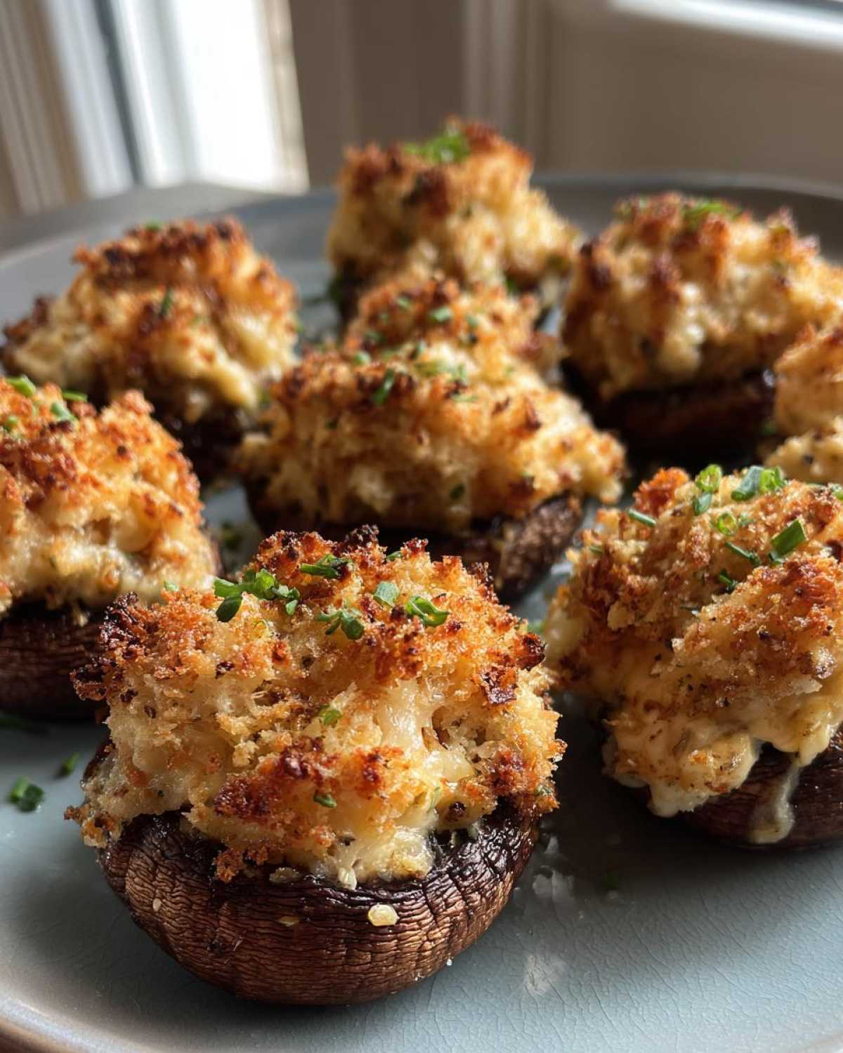 Jalapeño Popper Stuffed Mushrooms - detail 1