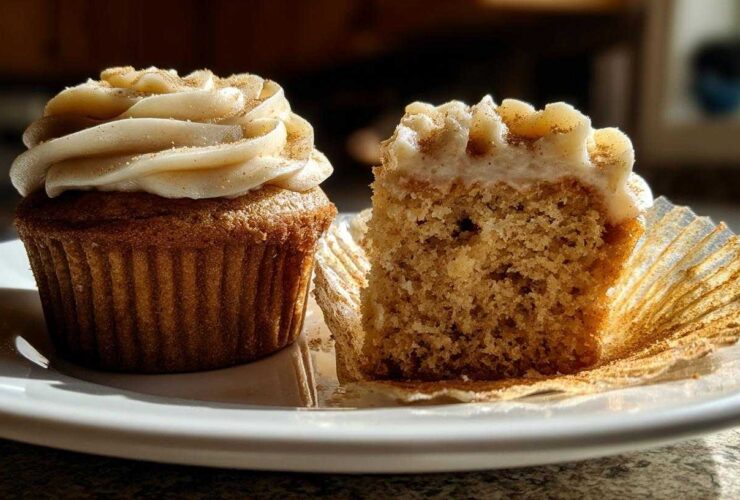 Maple Apple Cider Cupcakes