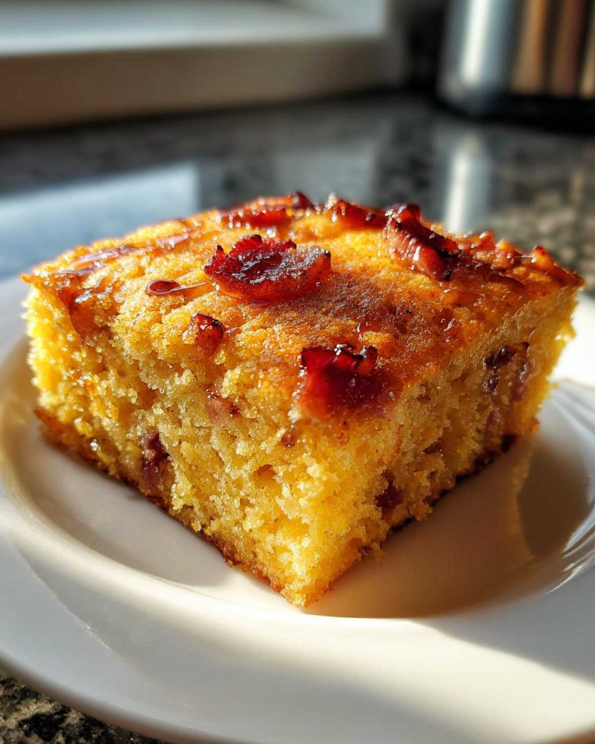Maple Bacon Cornbread - detail 3