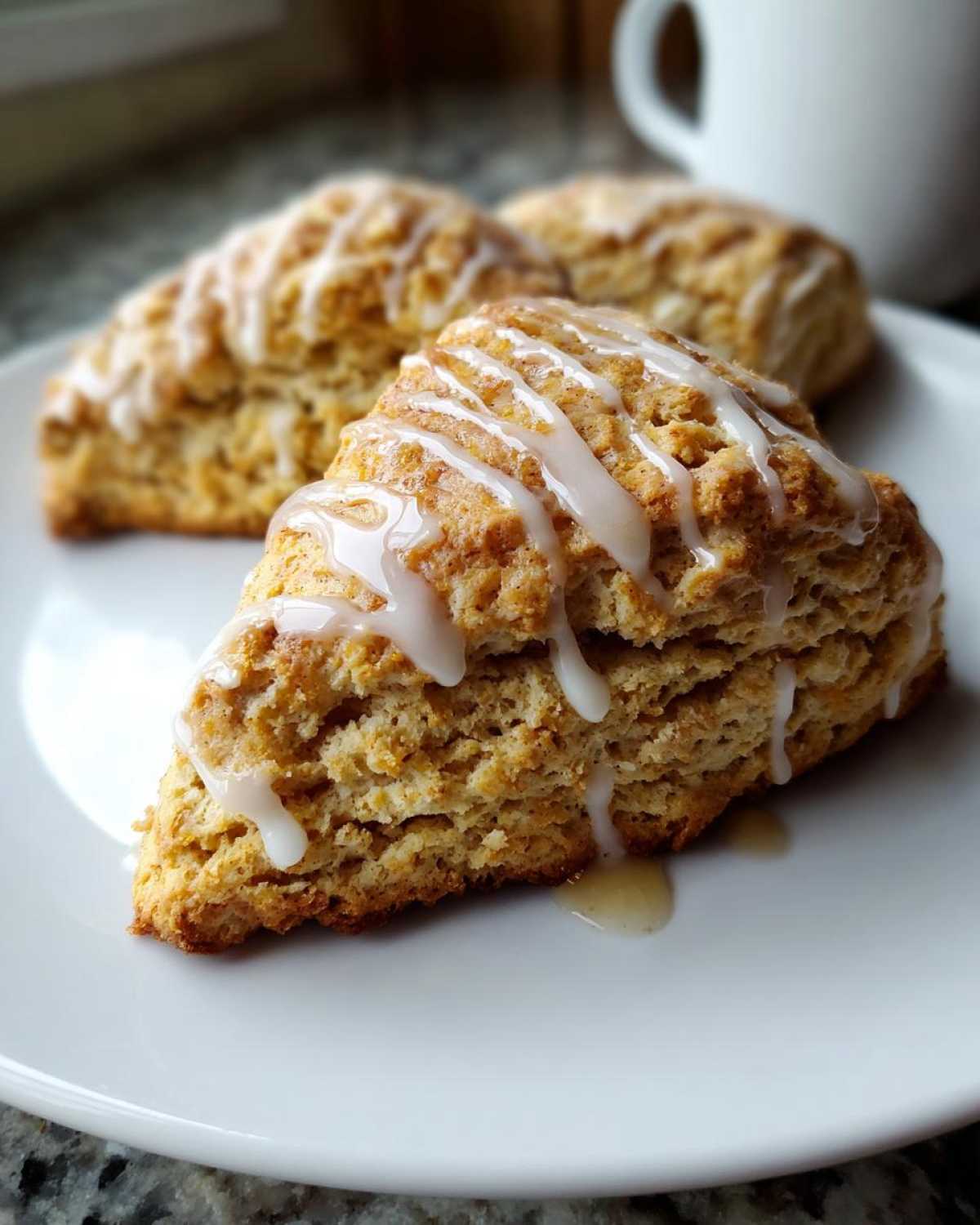 Maple Cinnamon Scones - detail 1