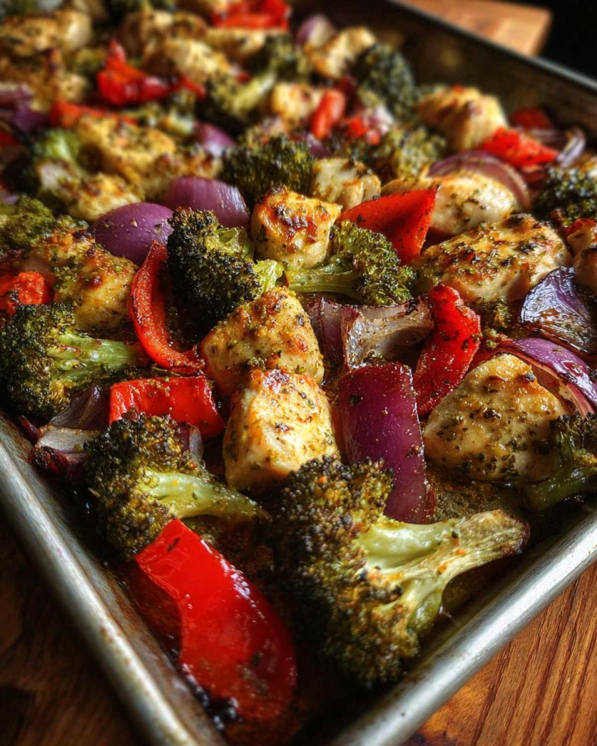 Maple-Dijon Sheet Pan Chicken & Veggies - detail 4