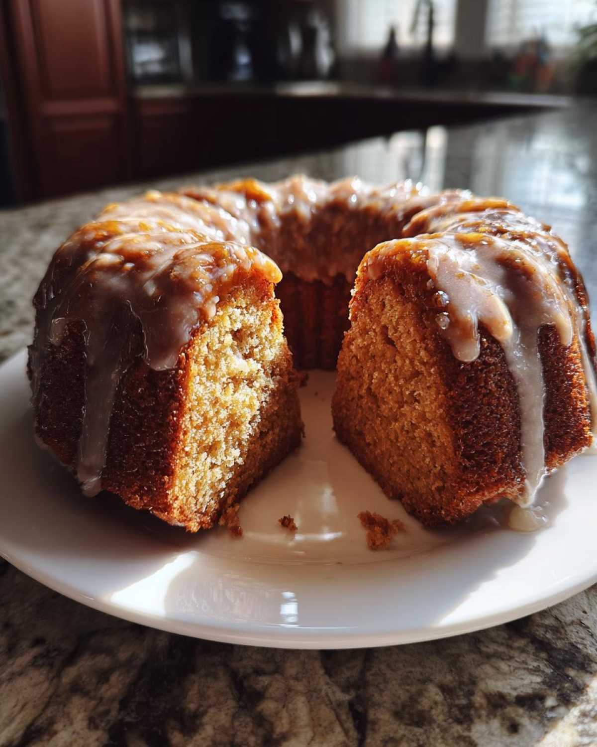 Maple Donut Bundt Cake - detail 4