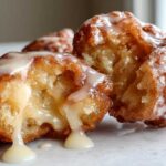 Maple Glazed Apple Fritters