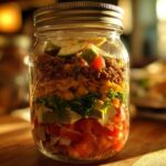 Mason Jar Taco Salad
