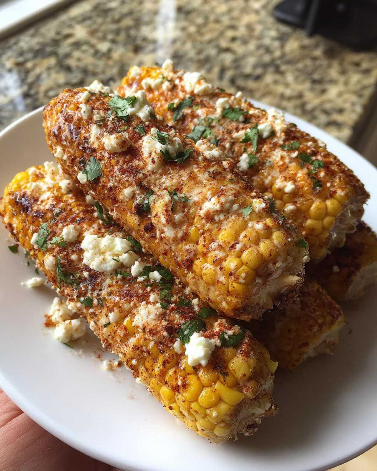 Mexican street corn - detail 1