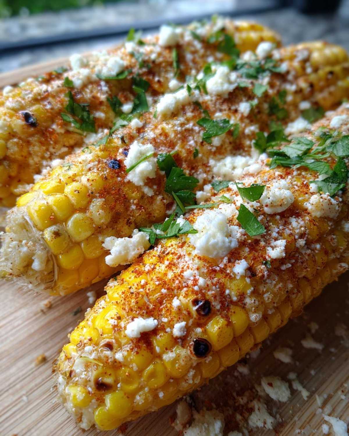 Mexican street corn - detail 2