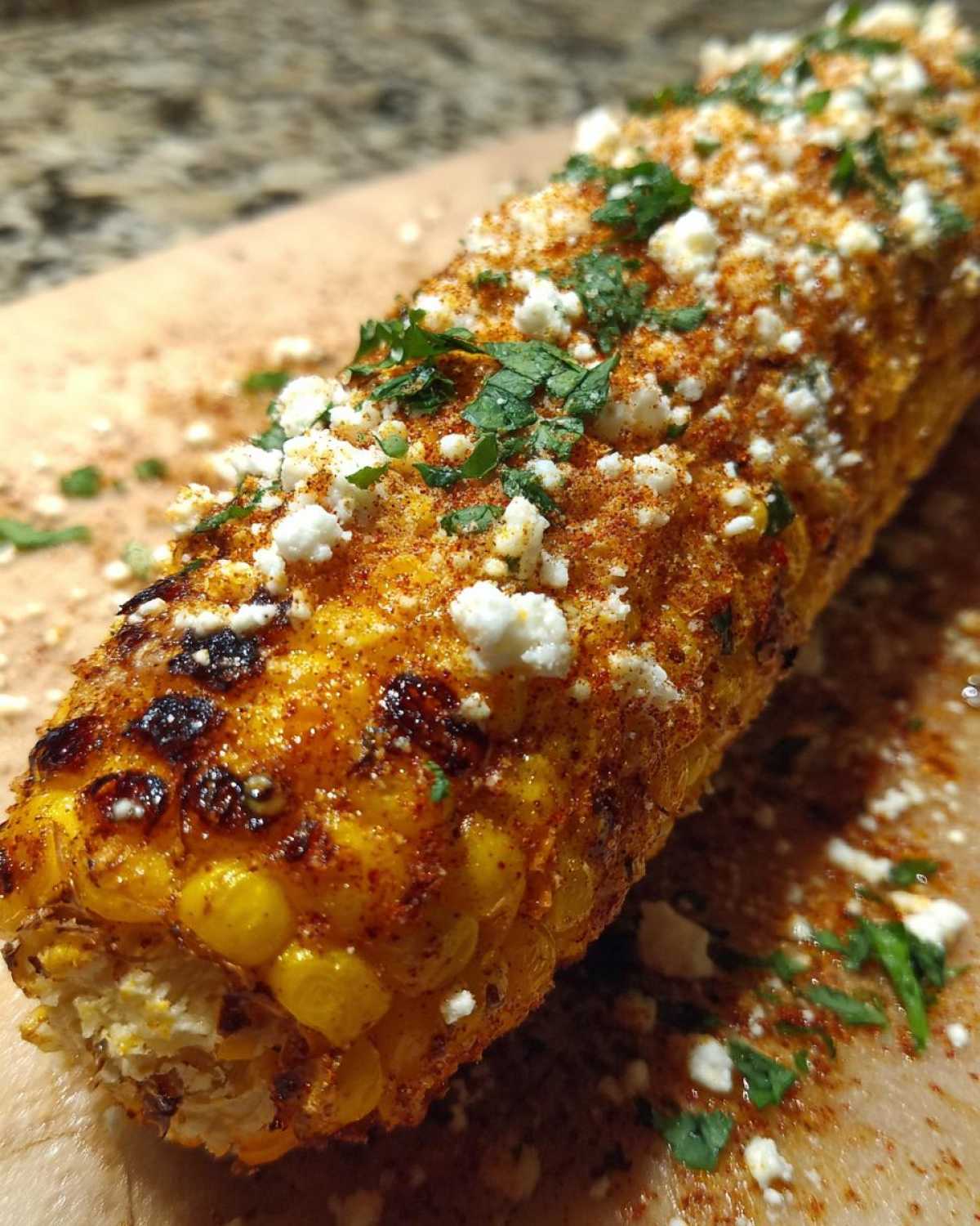 Mexican street corn - detail 3