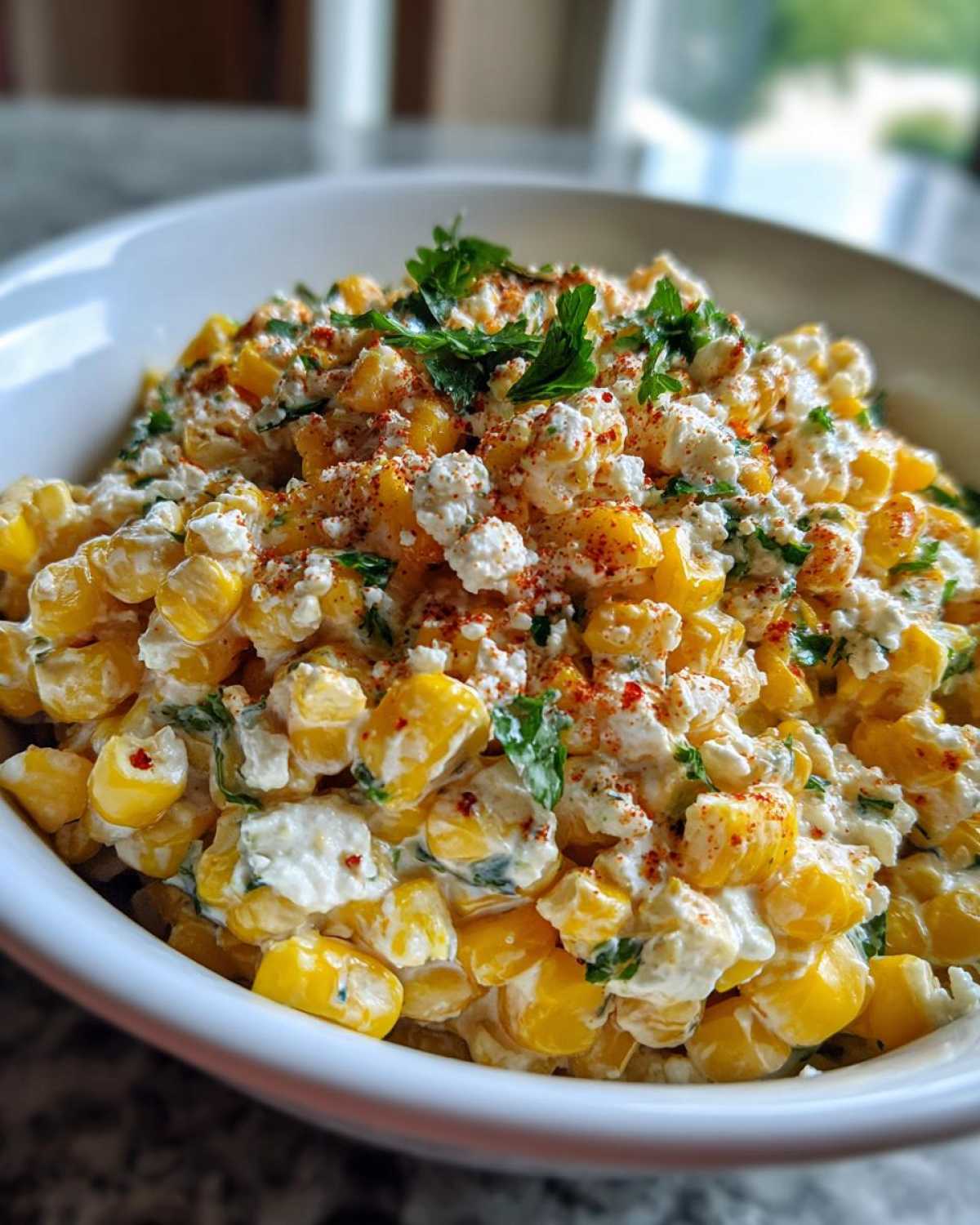Mexican street corn salad - detail 2