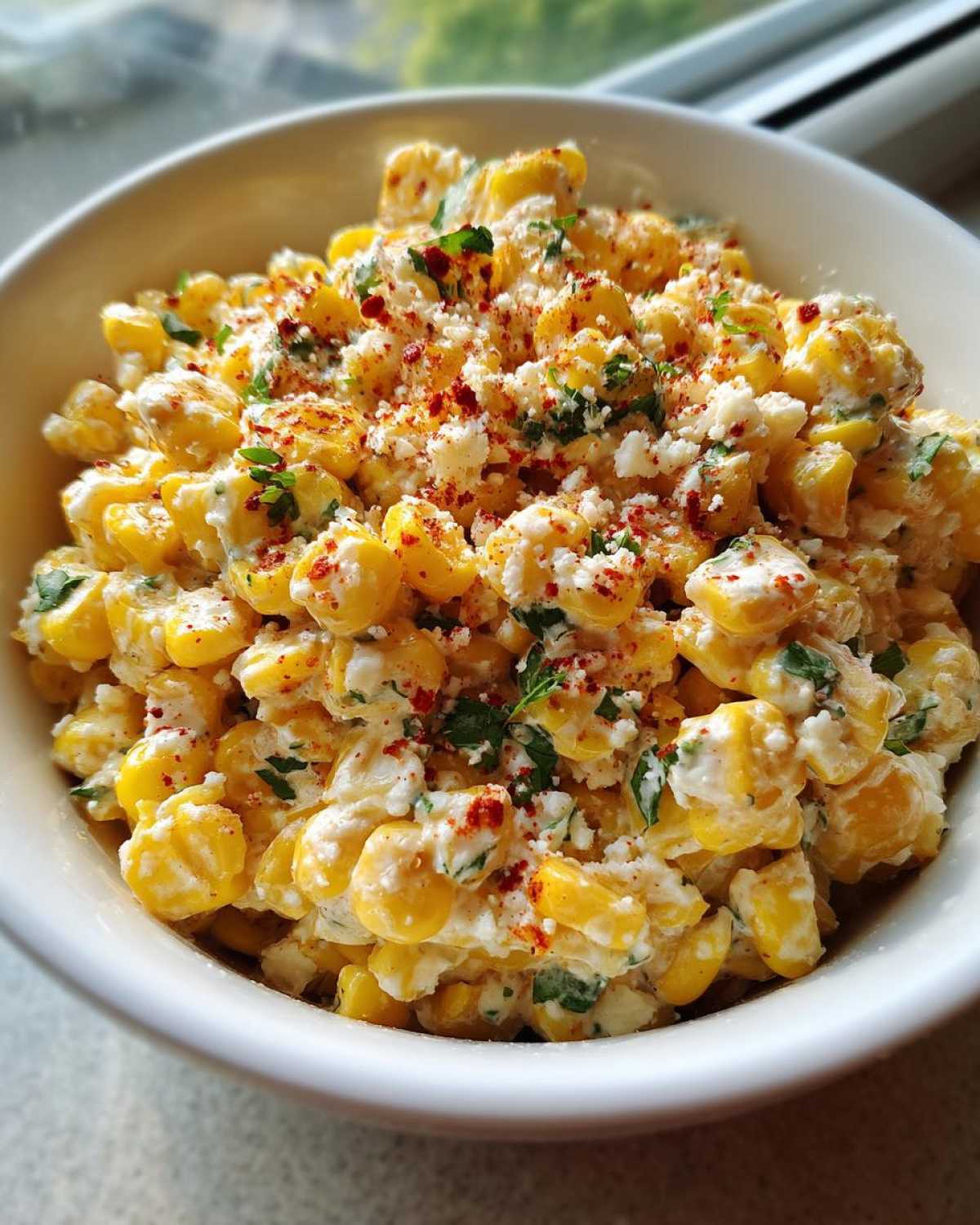Mexican street corn salad - detail 4