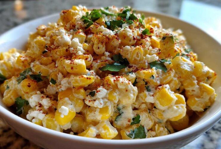 Mexican street corn salad