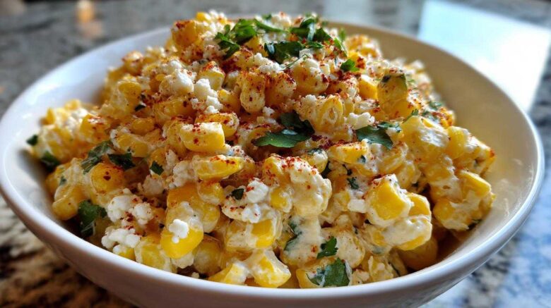 Mexican street corn salad