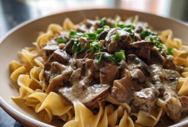 Mushroom Stroganoff