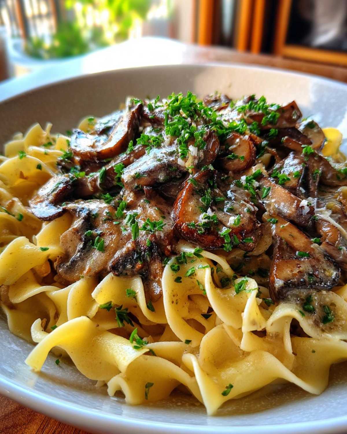 Mushroom Stroganoff - detail 4
