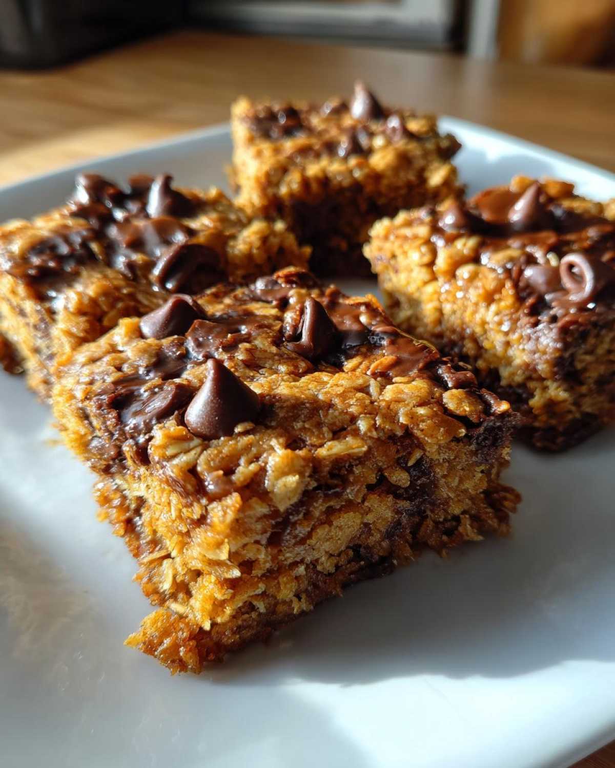 Oatmeal Chocolate Chip Pumpkin Bars - detail 1