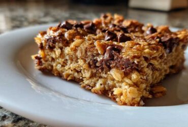 Oatmeal Chocolate Chip Pumpkin Bars