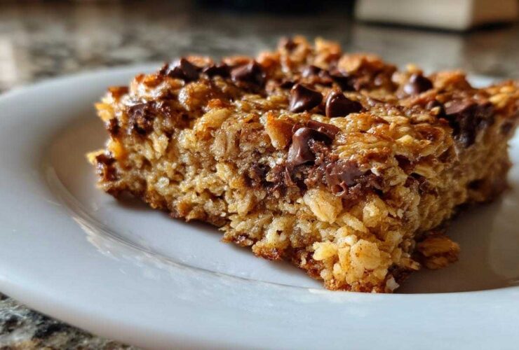 Oatmeal Chocolate Chip Pumpkin Bars