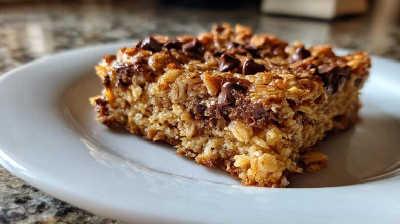 Oatmeal Chocolate Chip Pumpkin Bars