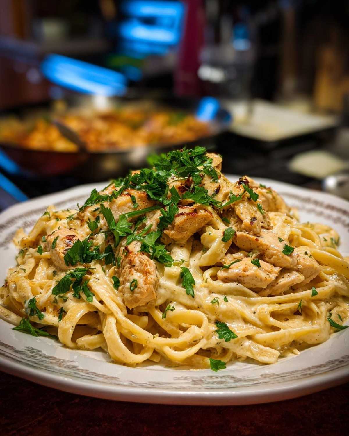 One-Pot Cajun Chicken Alfredo - detail 1